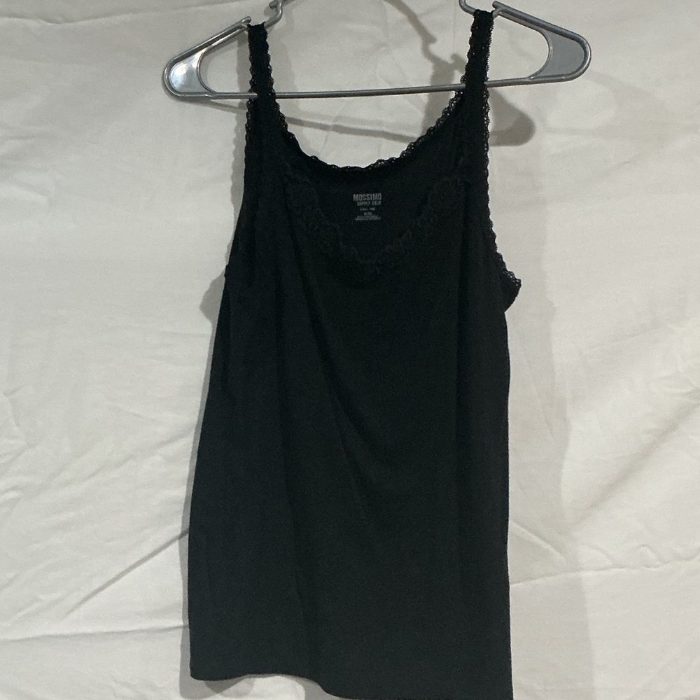 Mossimo Supply Co. Black Lace Trim Camisole